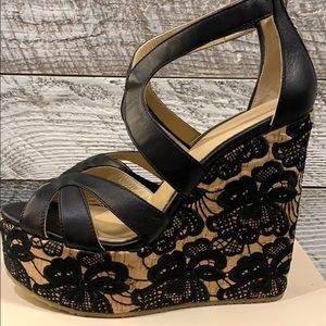 BRAND NEW Jimmy Choo, Parrow Napa Wedge Sandal